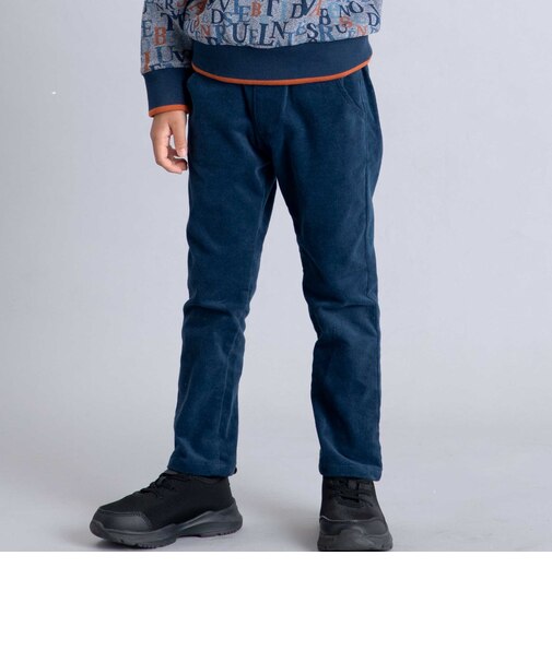 リブレスコールスリムストレートロングパンツ(90~160cm)