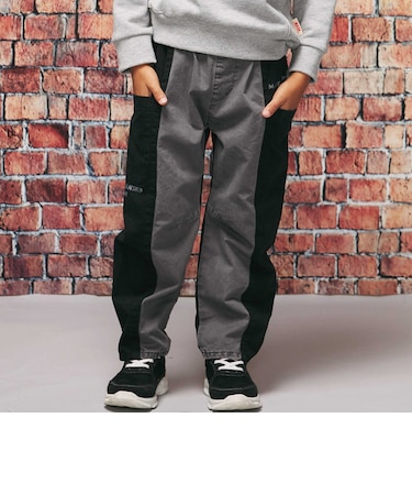 ヴィンテージロゴ バレルレッグロングパンツ(110~160cm)