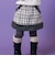裾ファー起毛チェックスカート(90~130cm)