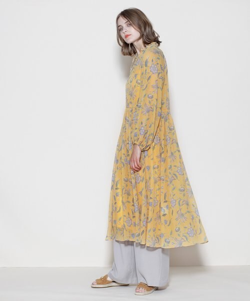 定価5万円♡ グレースコンチネンタル シノワズリワンピース 36 花柄 フラワー 定価5万円♡ グレースコンチネンタル シノワズリワンピース 36