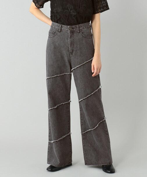 エスカルゴデニムパンツ