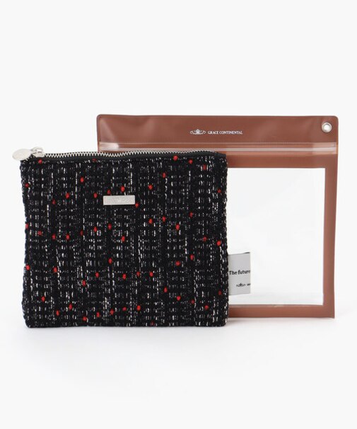 Fabricフラットポーチ-AW