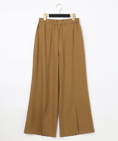 フロントスリットパンツ