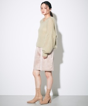 サテンハーフパンツ