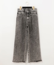 タックカラーパンツ