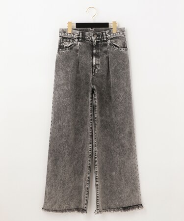 タックカラーパンツ