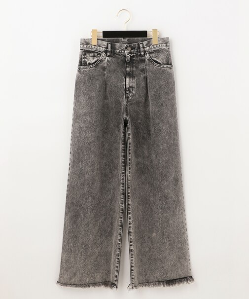 タックカラーパンツ