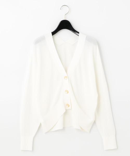 マルビ♡美品♡グレースコンチネンタル♡カーディガン 半袖 ショートVネックカーディガン｜グレースコンチネンタルの通販｜&mall