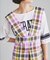 シアーチェックワンピース
