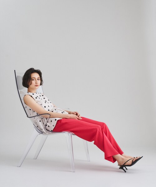 ドットペプラムノースリーブ｜グレースコンチネンタルの通販｜&mall