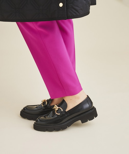 Luca Grossiチェーンローファー