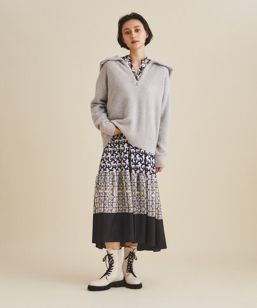 ブークレニットトップ