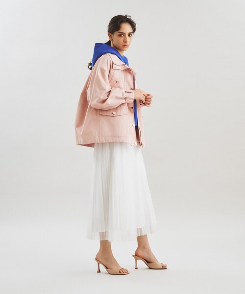 ✨専用✨2023年 ダイアグラム オーバーコクーンハーフコート ベージュ オーバーコクーンハーフコート｜グレースコンチネンタルの通販｜&mall