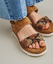 Luca Grossi配色サンダル