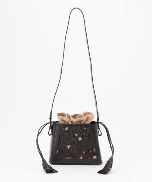 Cutwork box Bag