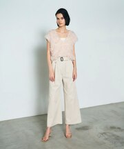 アシンメトリーワークパンツ