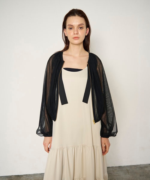 キカジャガードコンビブルゾン｜グレースコンチネンタルの通販｜&mall