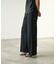 タキシードワイドパンツ