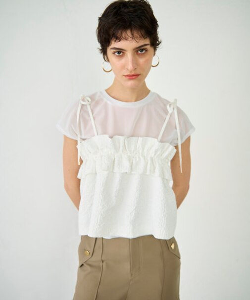 ビスチェチュールトップ