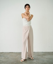 ラップレイヤードパンツ