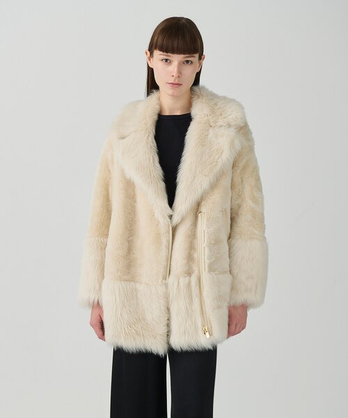 ♢グレースコンチネンタル　ウールボアコート　サイズ36 ウールボアジャケット｜グレースコンチネンタルの通販｜&mall（アンド