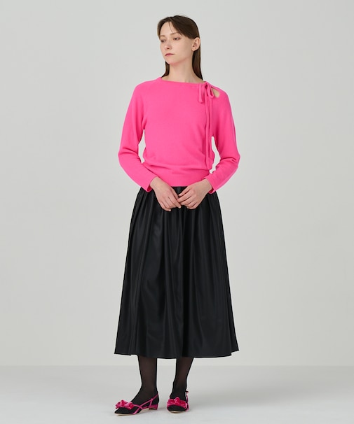 チンツジョーゼットスカート