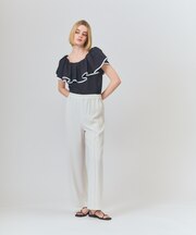 トリアセワイドイージーパンツ