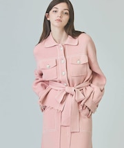 ニットワークジャケット