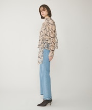 フレアデニムパンツ