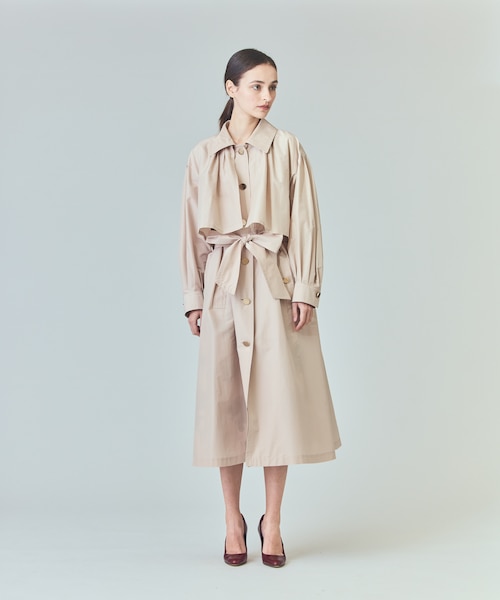 レイヤードカットワークコート｜グレースコンチネンタルの通販｜&mall