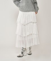 イレギュラーティアードスカート