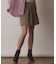 リネンライクショートパンツ