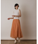 チュールマチプリーツスカート