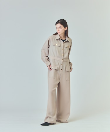 バックサテンオールインワン