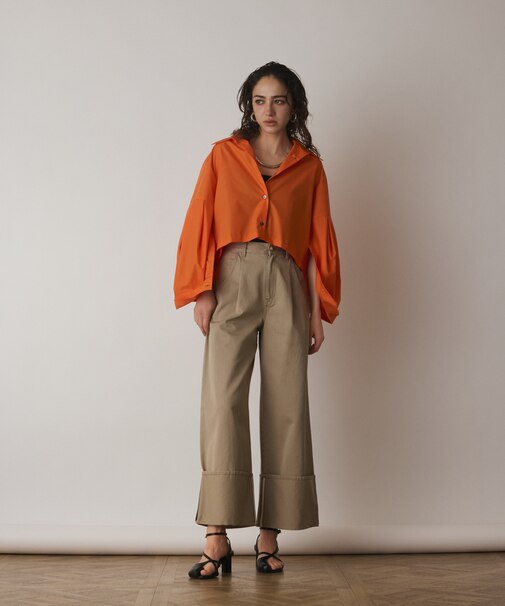 ビッグスリーブシャツ