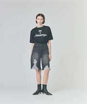クラッシュハーフパンツ