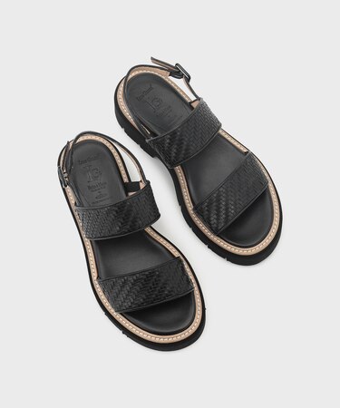 LUCA GROSSIメッシュサンダル