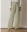 フリンジワンタックパンツ