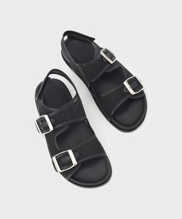 FABIO RUSCONI メッシュサンダル