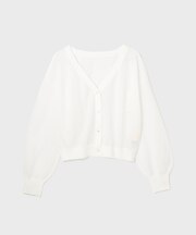 ブライトシアーニットカーディガン