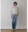 パッチワークデニムパンツ