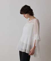 フィルムジャガードフリルトップ