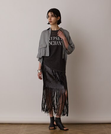 ハーフスリーブルーズシャツ