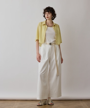 フレアスリーブシャツ