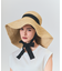 N.H Paris  ラフィアリボンハット