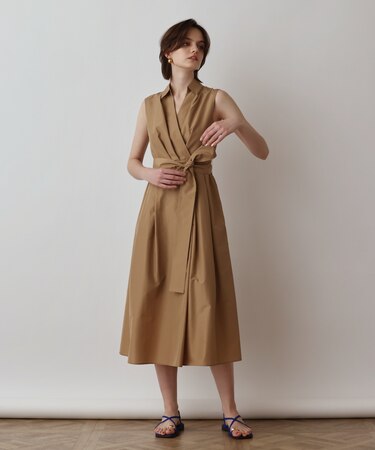 トリアセコットンワンピース