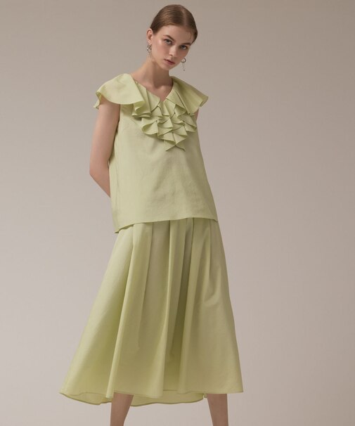 フレアタックスカート