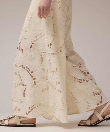 カットワークバギーパンツ