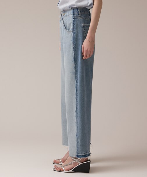 リメイクストレートデニムパンツ