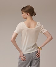 フロッキーチュールカットトップ